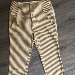 Free People Striped Pants
